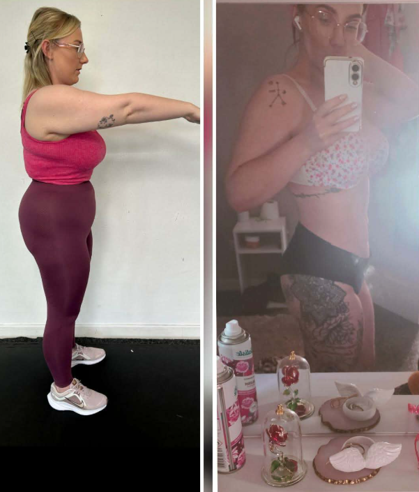 Before and after transformation 4