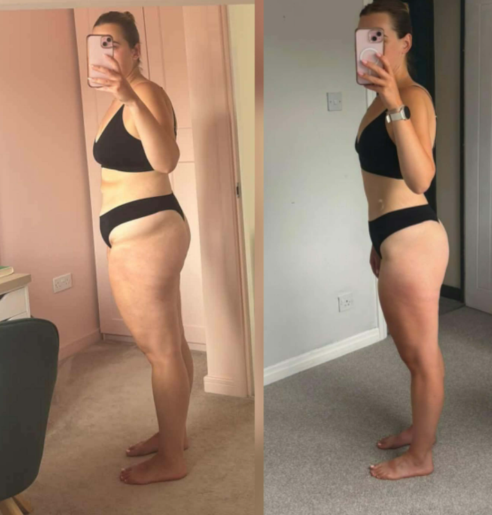 Before and after transformation 5