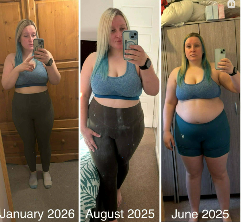 Before and after transformation 7